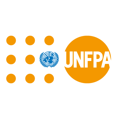 UNFPA logo in orange